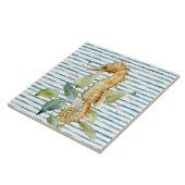 Carreau Aquarelle SEAHORSE -Côtier, Plage nautique (Côté)