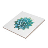 Carreau Aquarelle Succulente (Côté)