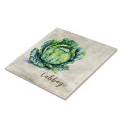 Carreau Aquarelle Texture Fausse Chou Rustique  (Côté)