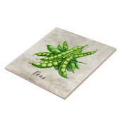 Carreau Aquarelle Texture Fausse Pois Rustique (Côté)