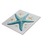 Carreau Aquarelle turquoise (Côté)