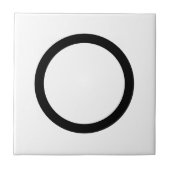 Carreau Aquarelle verte simple abstrait ajouter le logo te (Devant)