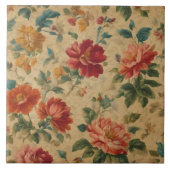 Carreau Aquarelle vintage collection Floral tendance (Devant)
