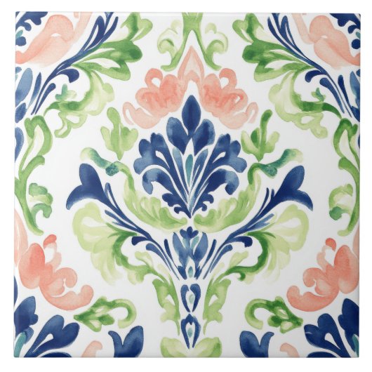 Carreau Aquarelle vive (Devant)