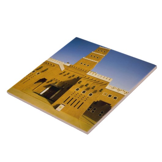 Carreau Arabie Saoudite, Riyad, mosquée d'Al Diriya (Côté)