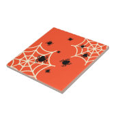 Carreau Araignées d'Halloween sur le Web (Côté)
