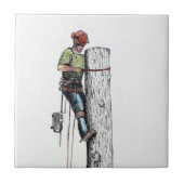 Carreau Arboriste Tree Surgeon (Devant)