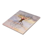 Carreau Arbre contre le ciel (Côté)