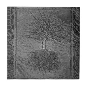 Carreau Arbre de chrome de la vie