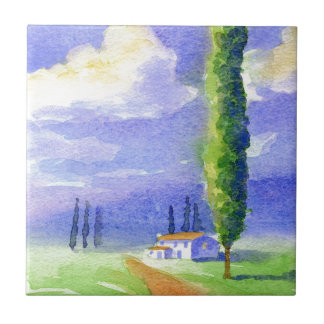 Carreau Arbre de Cypress