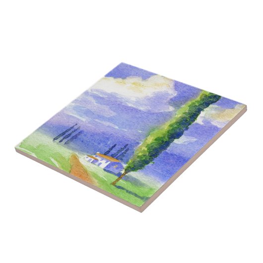 Carreau Arbre de Cypress (Côté)