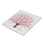 Carreau Arbre de fleurs de printemps (Côté)