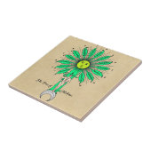 Carreau Arbre de Hermes de l'alchimie (Côté)