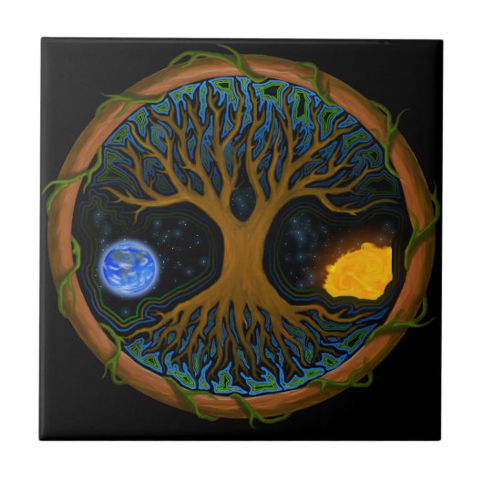 Carreau Arbre de la vie astral (Devant)