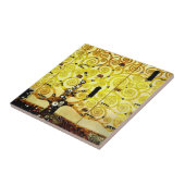 Carreau Arbre de la vie par Gustav Klimt (Côté)