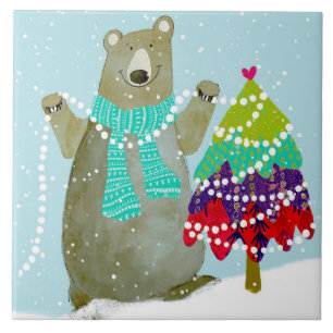 Carreau Arbre de l'ours en céramique Carrelage de cuisine