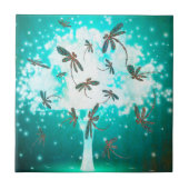 Carreau Arbre de lueur de libellule (Devant)