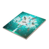 Carreau Arbre de lueur de libellule (Côté)