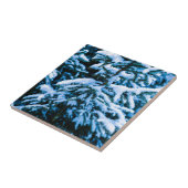 Carreau Arbre de Noël de neige (Côté)