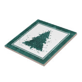 Carreau Arbre de Noël Moody | Dark Midnight Turquoise Spla (Côté)