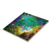 Carreau Arbre de santé et de vitalité de la vie (Côté)