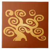 Carreau Arbre de vie version or (Devant)