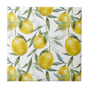 Carreau Arbre d'été aux citrons jolis