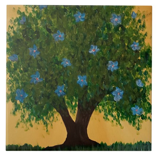 Carreau Arbre en Fleurs (Devant)