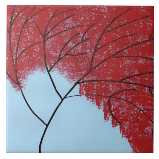Carreau Arbre Rouge (Devant)
