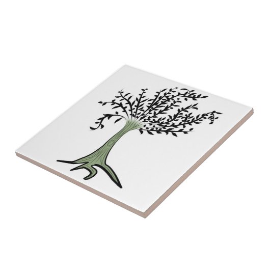 Carreau Arbre vert (Côté)