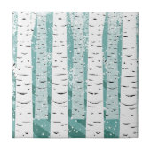 Carreau Arbres à tronc de Birch (Devant)