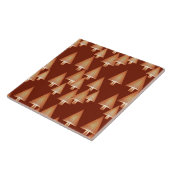 Carreau Arbres de Noël métalliques modernes - cuivre (Côté)