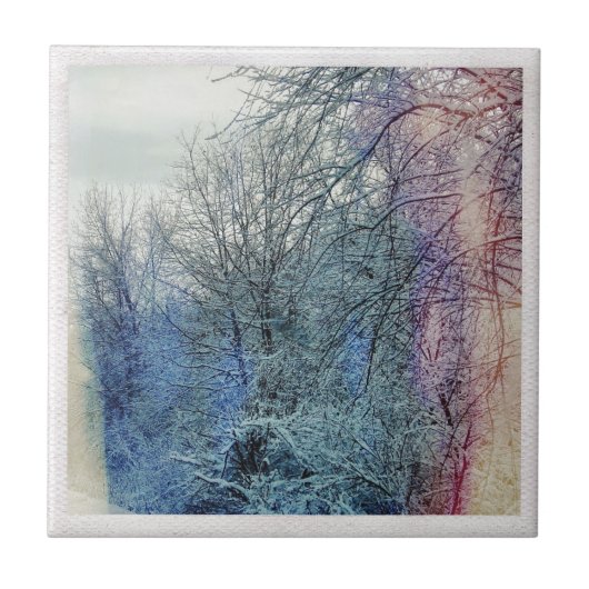 Carreau Arbres d'hiver (Devant)