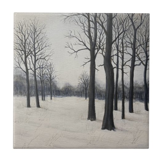 Carreau Arbres d'hiver (Devant)