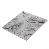 Carreau Arbres sans feuilles en bois de Thiepval (Côté)