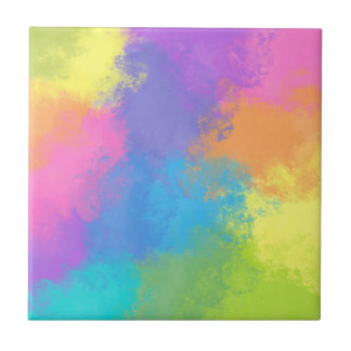 Carreau Arc arc-en-ciel acrylique