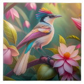 Carreau Arc en arc-en-ciel Jay Imaginaire Bird (Devant)