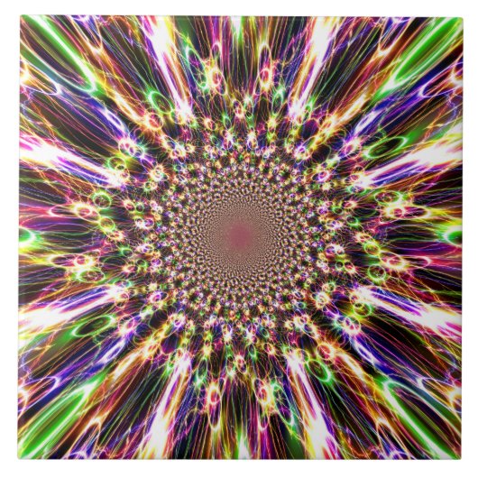 Carreau Arc-En-Ciel Spectaculaire (Devant)