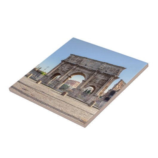 Carreau Arc triomphal de Constantine - Rome, Italie (Côté)