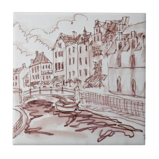 Carreau Architecture flamande| Gand, Belgique (Devant)