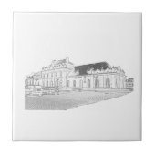 Carreau Architecture Sketch Old Gare (Devant)