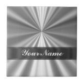 Carreau Argent de regard métallique (Devant)