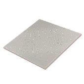 Carreau Argent et excellent motif gris Tieles (Côté)