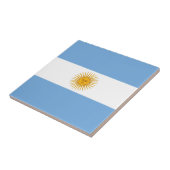 Carreau Argentina flag (Côté)