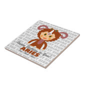 Carreau Aries Joyeux anniversaire (Côté)