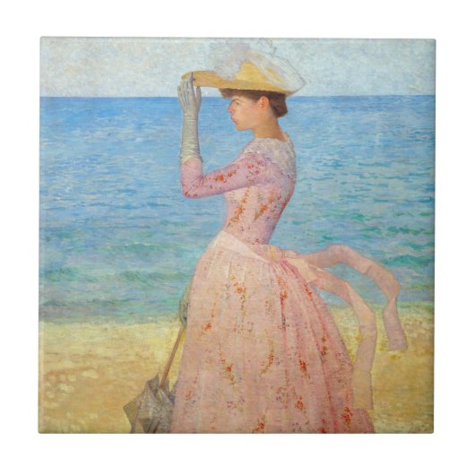 Carreau Aristide Maillol - Femme à l'ombrelle (Devant)