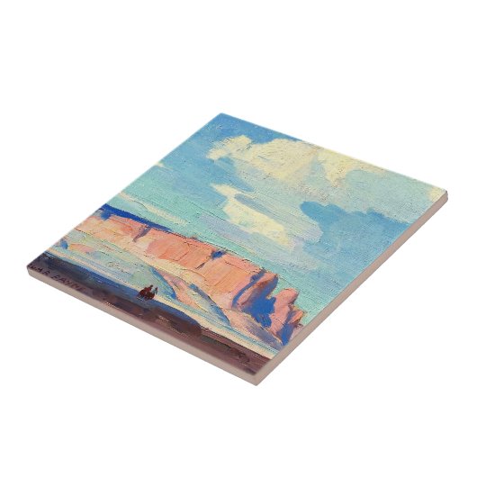 Carreau Arizona Clouds par Edgar Payne (Côté)