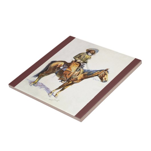 Carreau Arizona Cowboy Remington Tile (Côté)