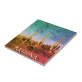 Carreau Arizona Désert Cactus Sud-Ouest (Côté)