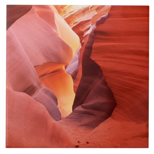 Carreau Arizona, Navajo Nation, Lower Antelope Canyon, (Devant)
